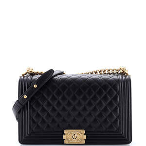 Chanel Boy Flap Bag Quilted Lambskin #223178C44B